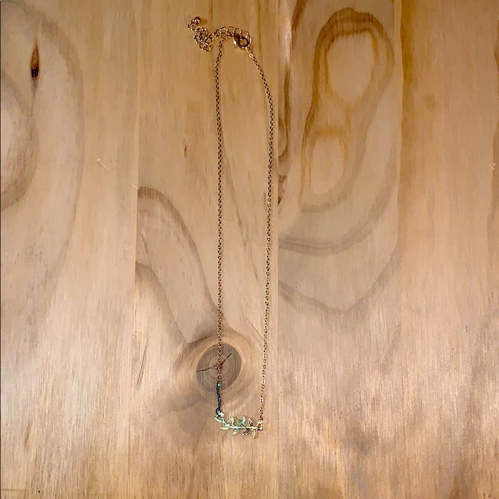 Gold Flower Necklace